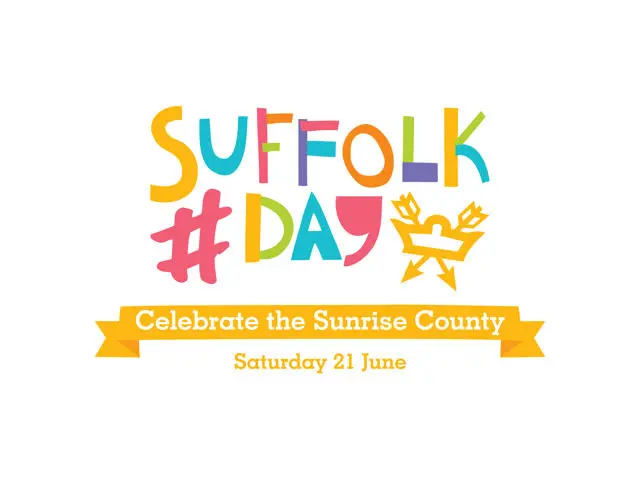Logo - Suffolk Day 2025 - Celebrate the Sunrise County Saturday 21 June